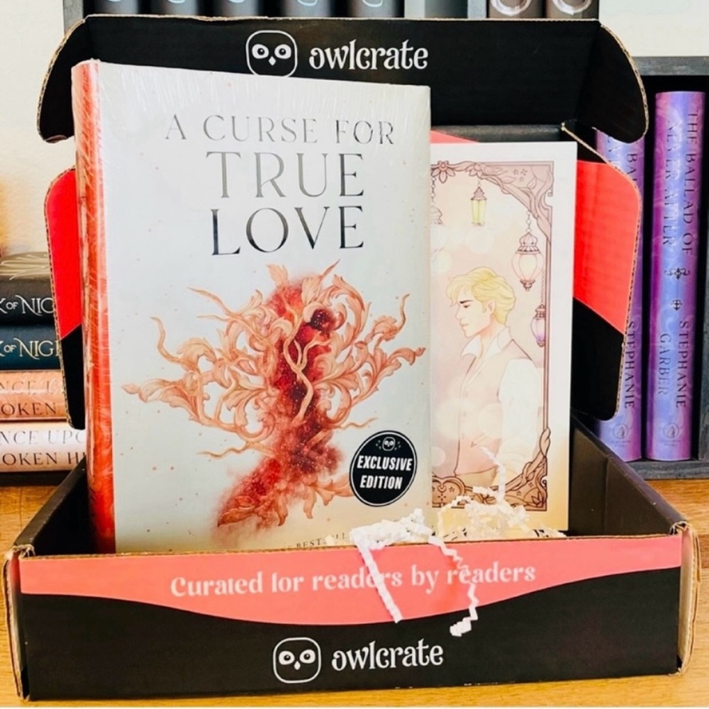Owlcrate Exclusive Signed Edition A Curse For True Love by Stephanie Garber